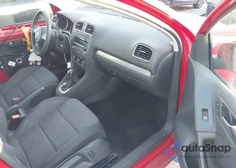 2012 Volkswagen Golf 2.5L 4-Door z USA, uszkodzony, nr VIN WVWDB7AJ9CW232139